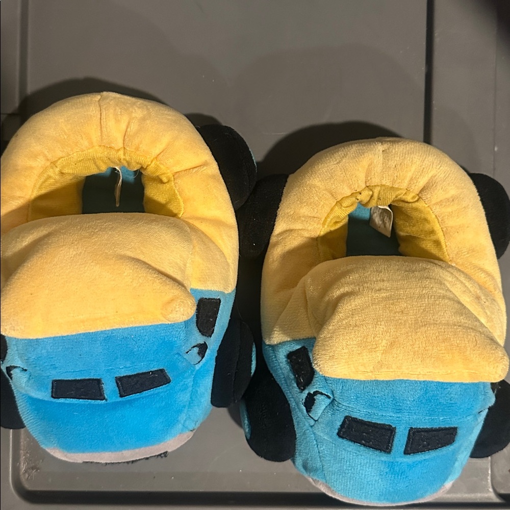 Colorful Plush Car Slippers